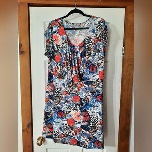 Plus Floral Summer Dress